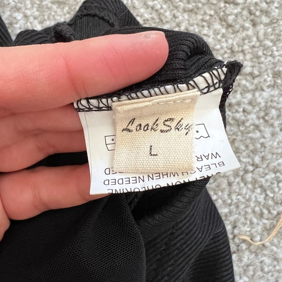 Black Mesh Bodysuit - Picture 4 of 5